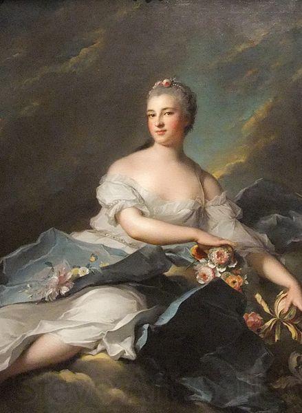 Jjean-Marc nattier Portrait of Baronne Rigoley d Ogny as Aurora, nee Elisabeth d Alencey Norge oil painting art